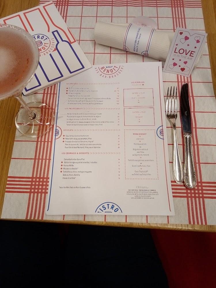 Bistrot Benoît - Menu Image 2